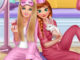 Anna ve Barbie Pijama Partisi