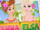 Anna ve Elsa Tropikal Tatil