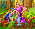 Anne Rapunzel Bahçe Bakımı