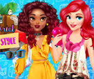 Ariel ve Moana Tatilde