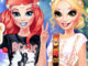 Ariel ve Rapunzel Rock Konserinde