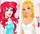 Barbie Düğün Saçı ve Makyajı