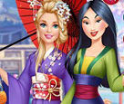 Barbie Mulan Ziyareti
