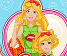 Barbie ve Kızı İçin Elbise Tasarımı