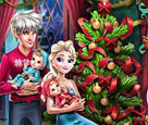 Elsa ve Ailesi Yeniyıl Kutlaması