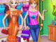 Elsa ve Anna Alışverişte