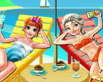 Elsa ve Anna Tatil Sefliesi