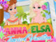 Elsa ve Anna’nın Tropikal Tatili