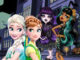 Elsa ve Monster High Kızları