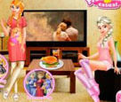 Frozen Kardeşlerin Sinema Gecesi
