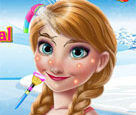 Frozen Prensesi Anna Makyaj