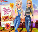 Güz Güzelleri Barbie ve Elsa