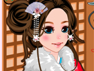 Kimono Elbisesi Giydir