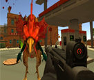 Monster Hunting City Shooting 3d