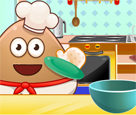 Pou Tatlı Yapıyor