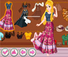 Rapunzel Bohem Tarzı