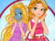 Rapunzel Sihirli Makyaj
