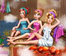 Rapunzel’in Sauna Keyfi
