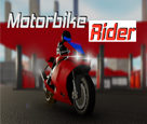 Şehirde Yarış Motoru Sürme