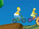 Simpsons Ailesi Bisiklet Yarışı