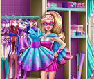 Süper Barbie Elbise Dolabı