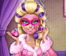 Süper Barbie Gerçek Makyaj