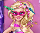 Süper Barbie Gerçek Saç Kesimi