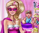Süper Barbie Makyaj Odası